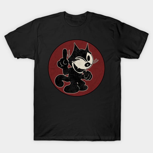 Felix the cat T-Shirt by valentinahramov